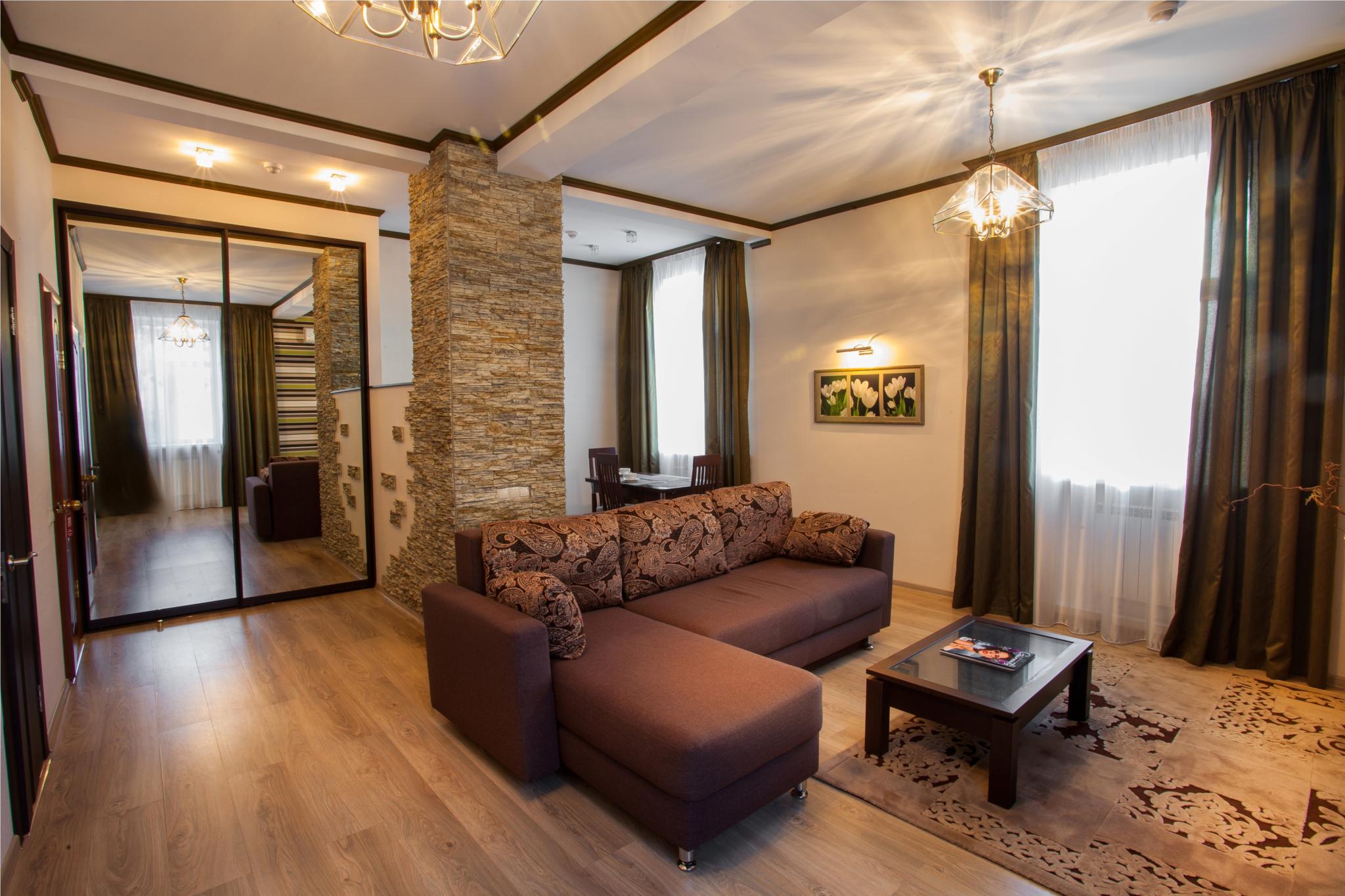 2-комнатные апартаменты с 1 двуспальной кроватью, 55 м², 2 этаж
