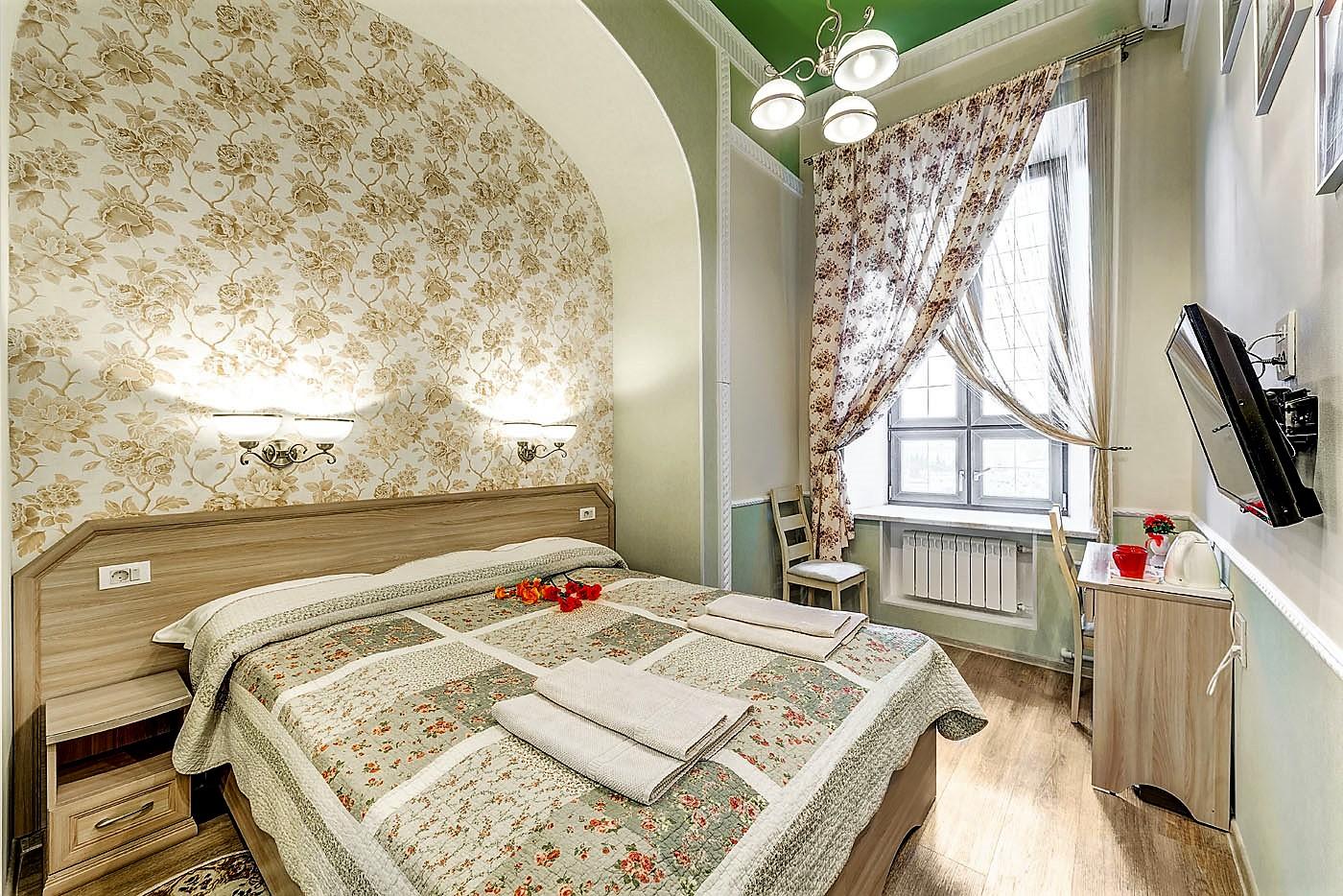Номер комфорт с 1 двуспальной кроватью (provence)