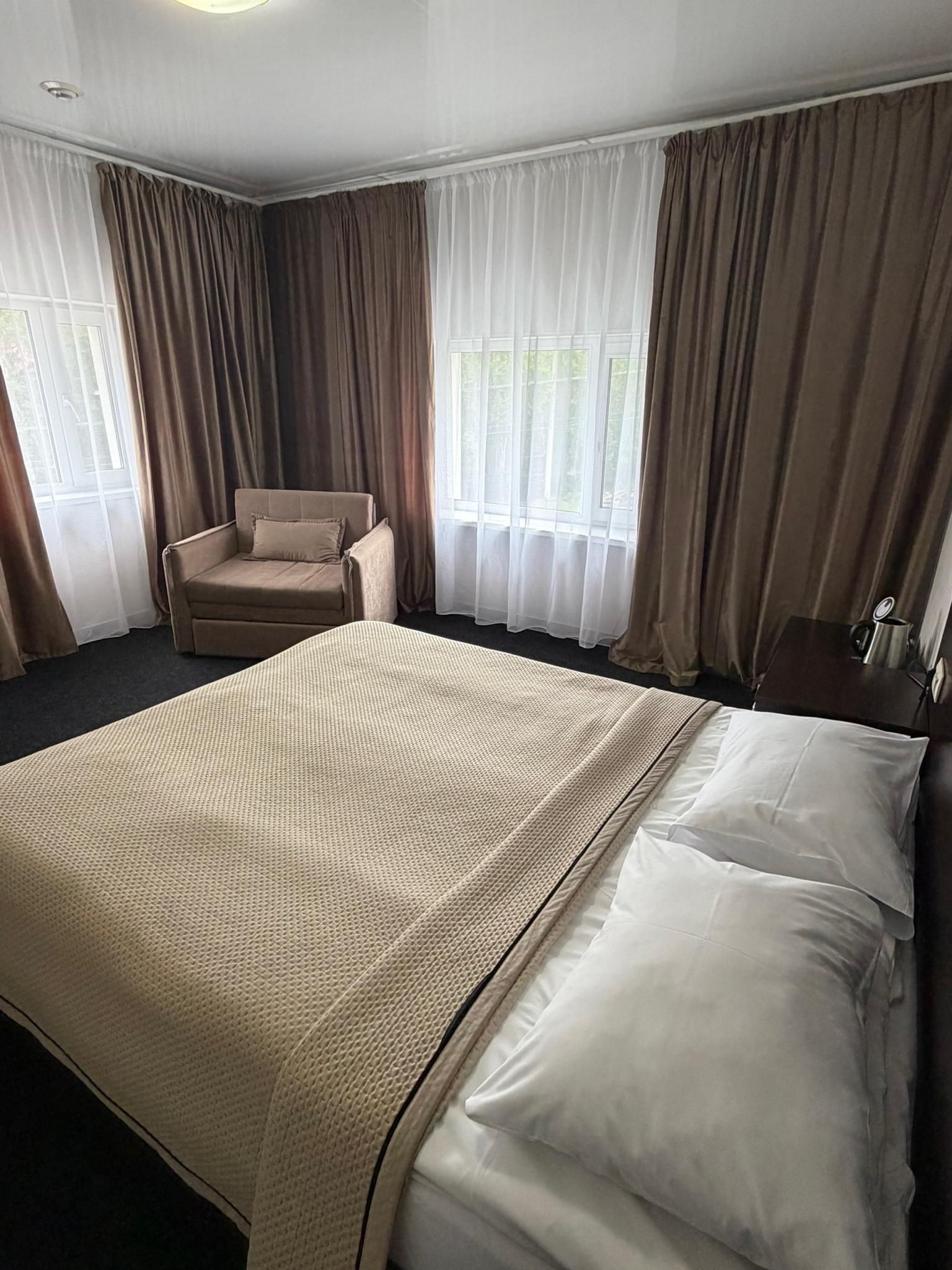 Номер стандарт с 1 двуспальной кроватью, 25 м² 2