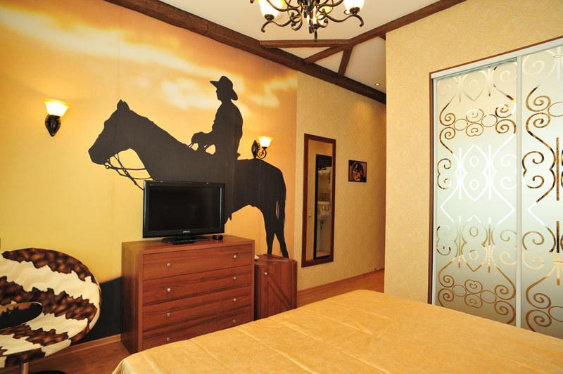 Номер стандарт с 1 двуспальной кроватью 3