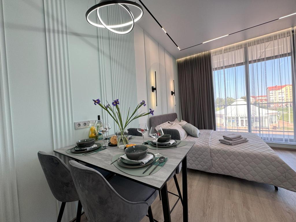 Апартаменты ZEMLAND RIVIERA (ЗИМЛЕНД РИВЬЕРА) на улице Гагарина