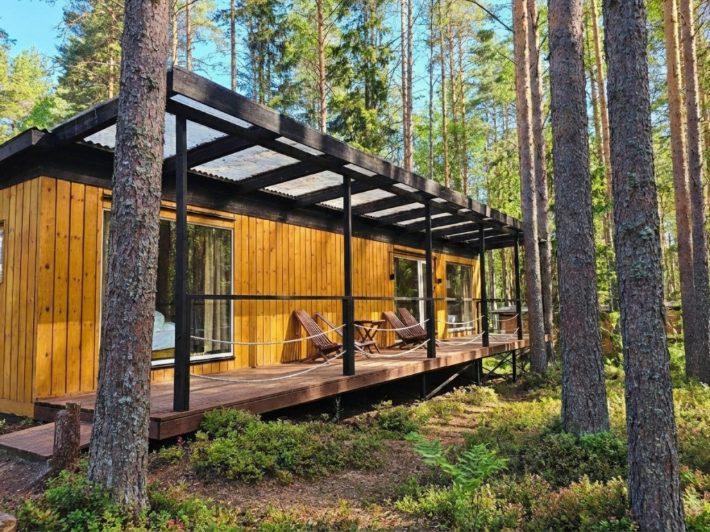 Глэмпинг NewCamp Эссойла (Ньюкэмп Эссойла)