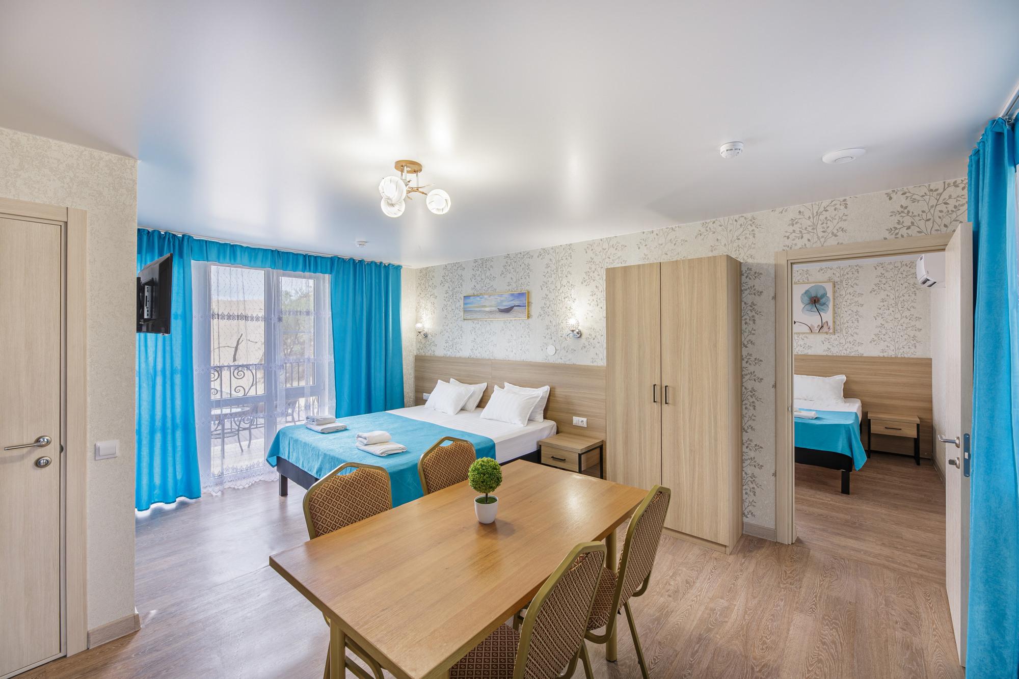2-комнатные апартаменты, 50 м², 1 этаж
