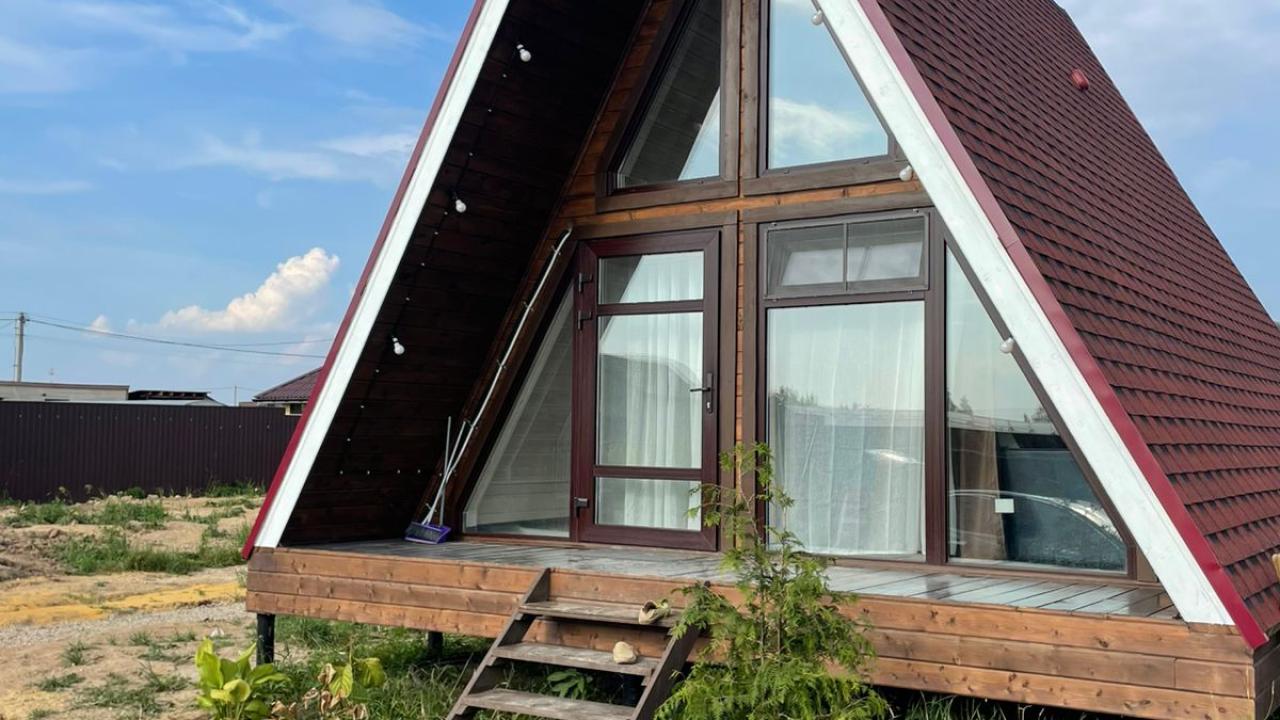 Real photos of A-frame with 1 bedroom Saltykov baths - The World of steam