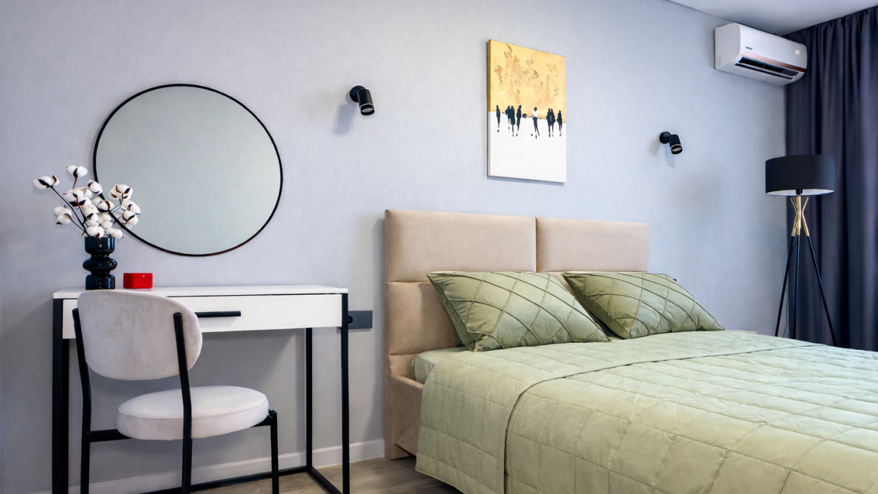 Real photos of Good Host│Apartment for 3 guests "Mint Wind" with mountain view in the city center
