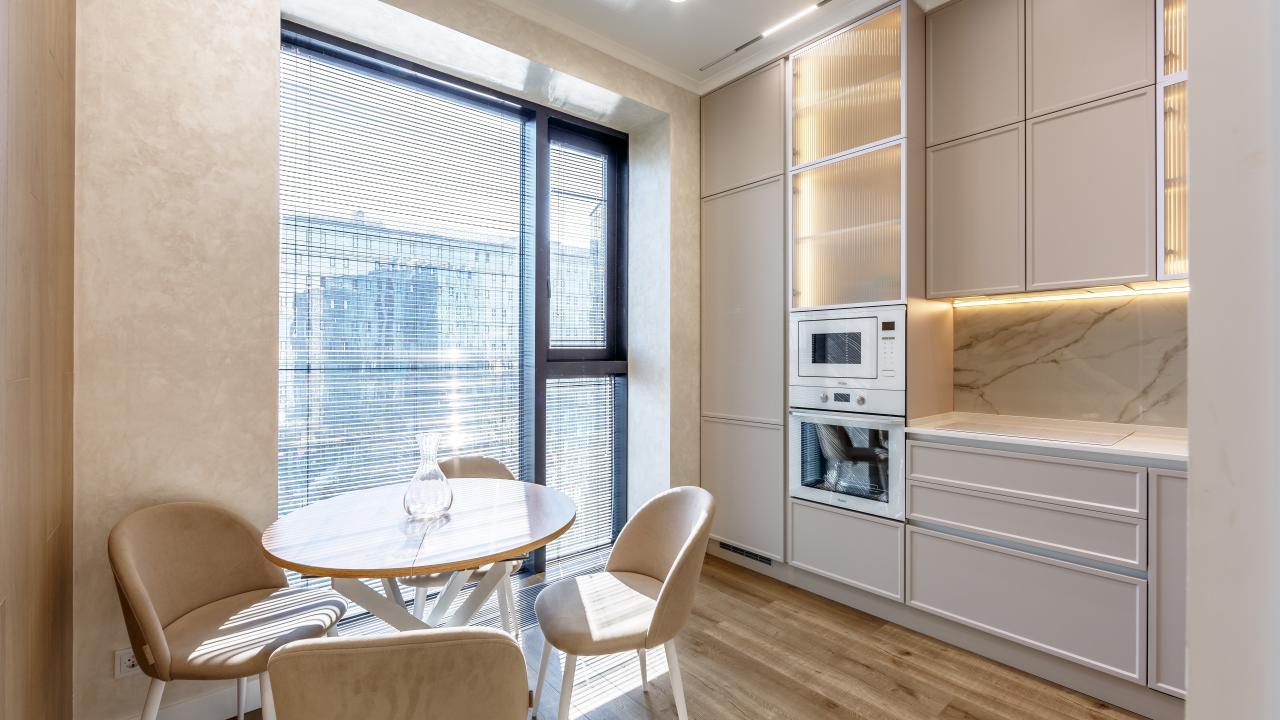 Real photos of Apartment Flat Inn Level Pier with panoramic views of Moscow City