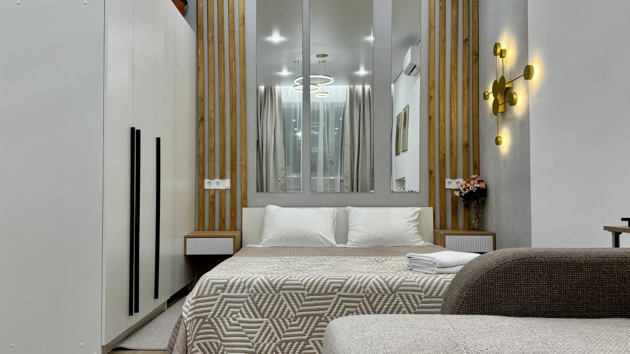 Real photos of Modern studio apartment in the center — unique design and convenience for your stay