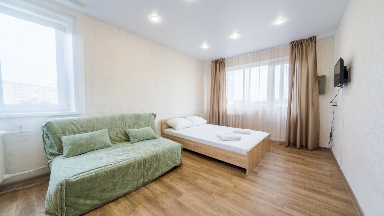 Real photos of Domino Apartments on Metallurgov Avenue