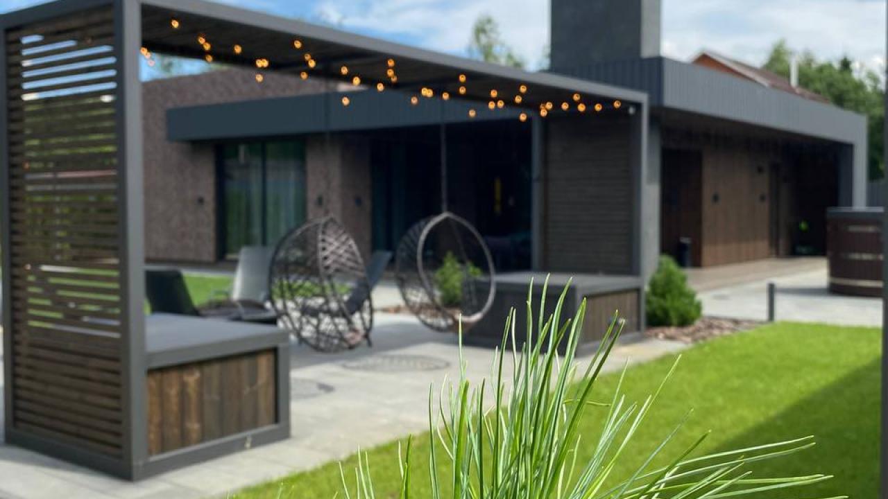 Real photos of Villa with smart house, sauna and vat