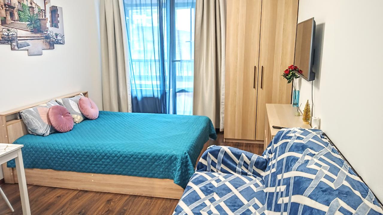 Реальные фото Апартаменты Кукуруза на Торфяной дороге 17 корпус 4