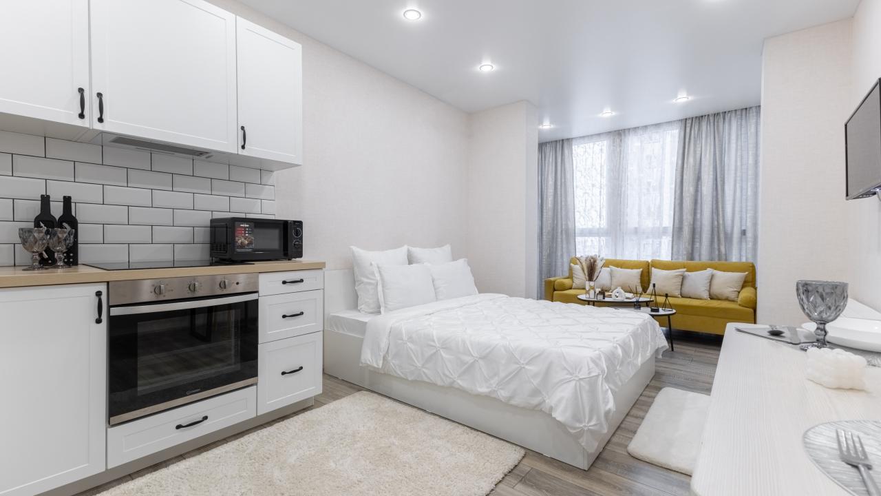 Real photos of Apartments in the residential complex "SREDA of LIFE" on Chetaeva 43A