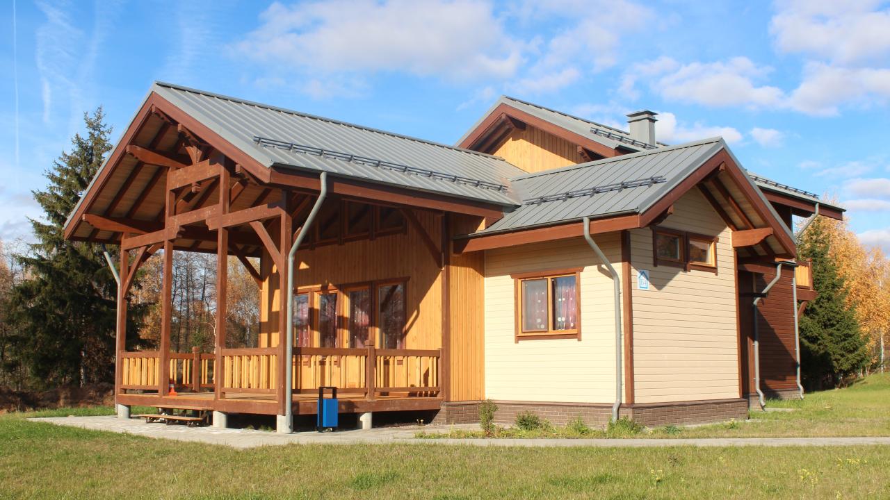 Real photos of Cottage B4 at the recreation center Novinki Park