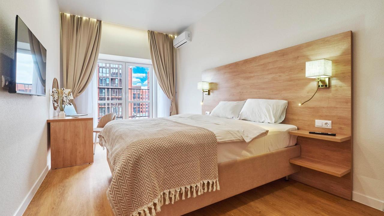 Real photos of Petrovsky apartments on Levitan Street 3
