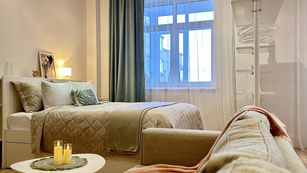 Реальные фото The APARTMENT IS 2 MINUTES FROM THE KAMA EMBANKMENT!