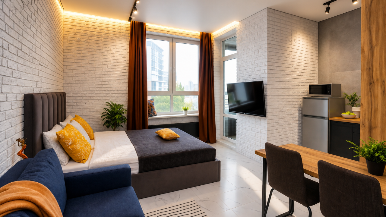 Real photos of Apartments in the Planeta shopping center area