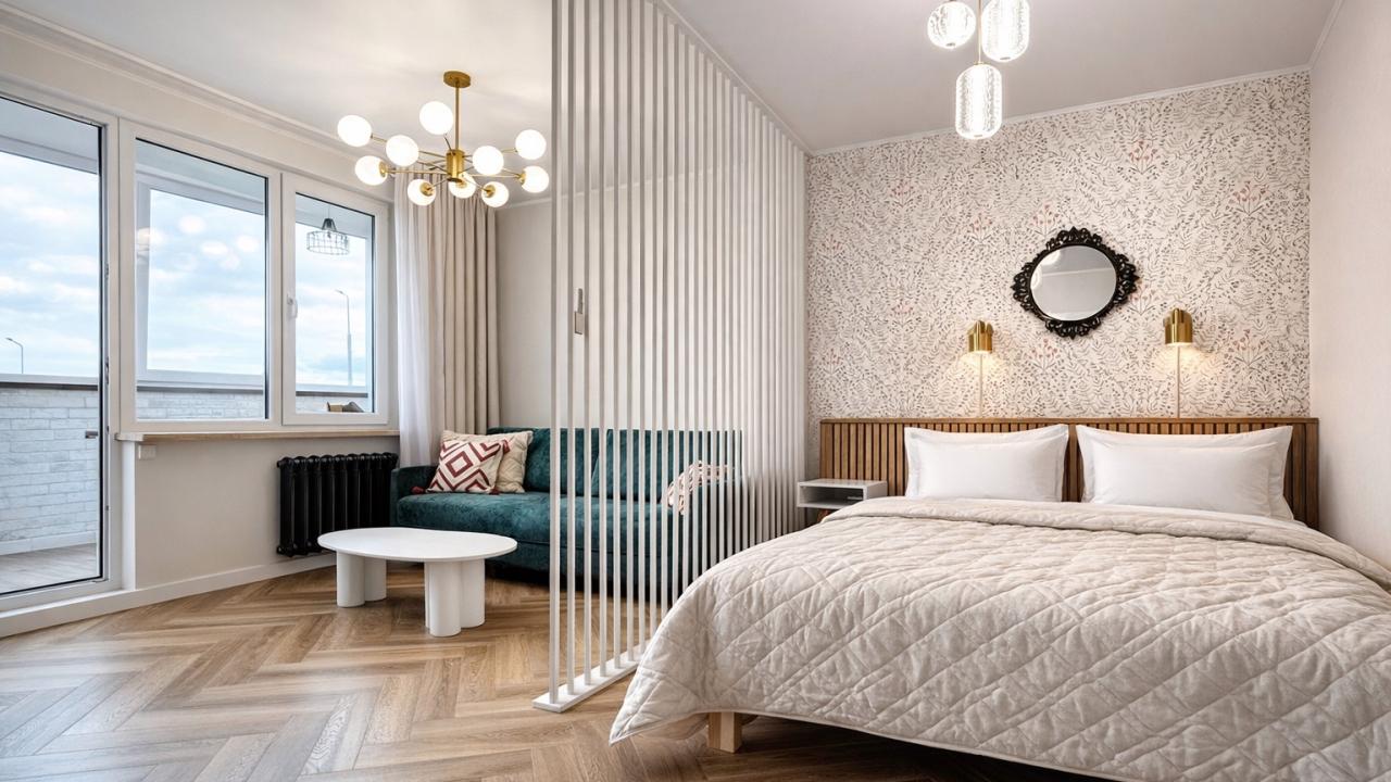 Реальные фото Апарт Мари на улице Генерала Павлова 8