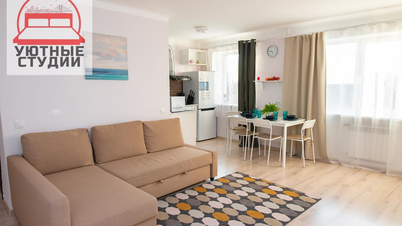 Real photos of Cozy studios on Uborevich Street