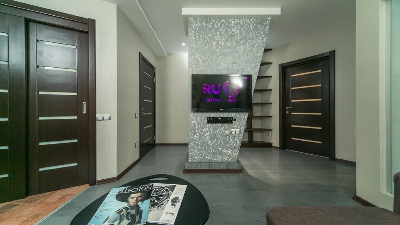 Real photos of Apartment on Yeroshevsky 18 from the company Home Hotel Samara