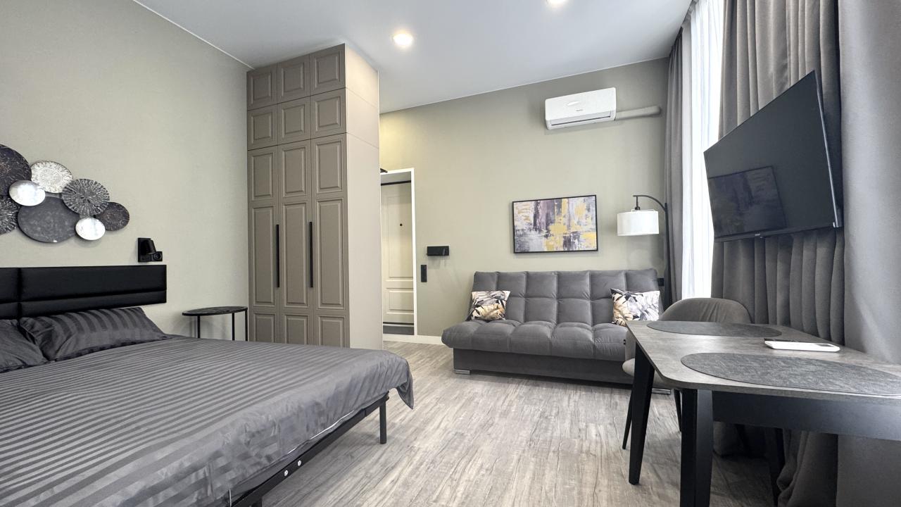 Real photos of Studio with parking in the very center of Rostov