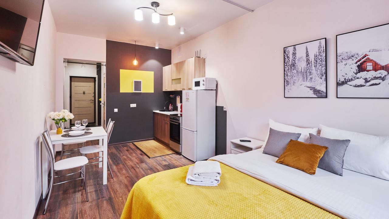 Real photos of Petrovsky apartments on Kievskaya Street
