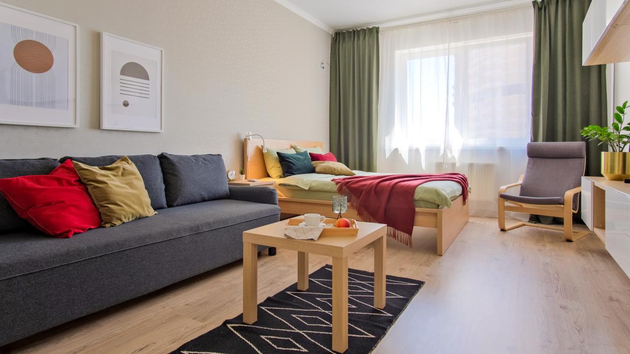 Real photos of Pistachio apartments on Morskaya street 47