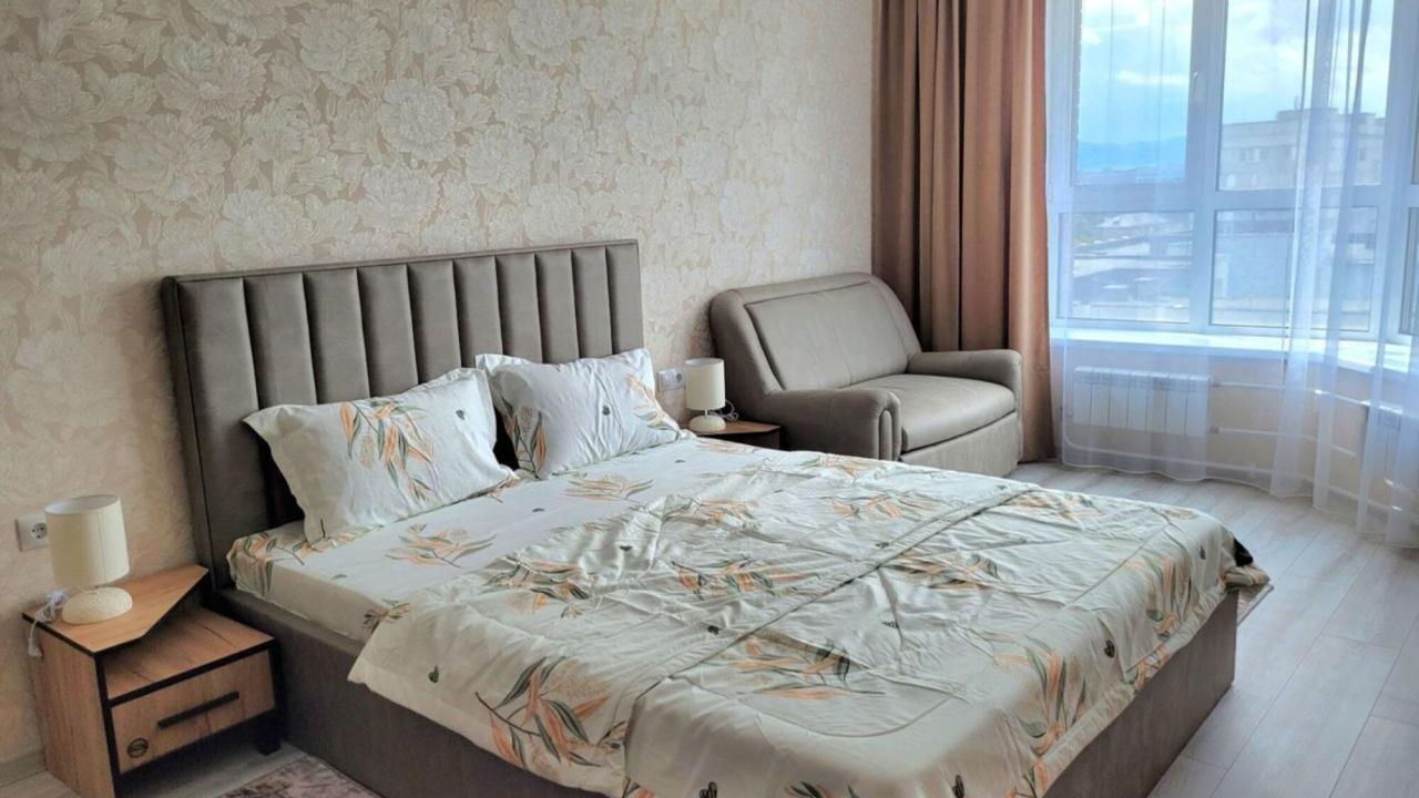 Real photos of Studio apartments on Partizan Zheleznyak street 38