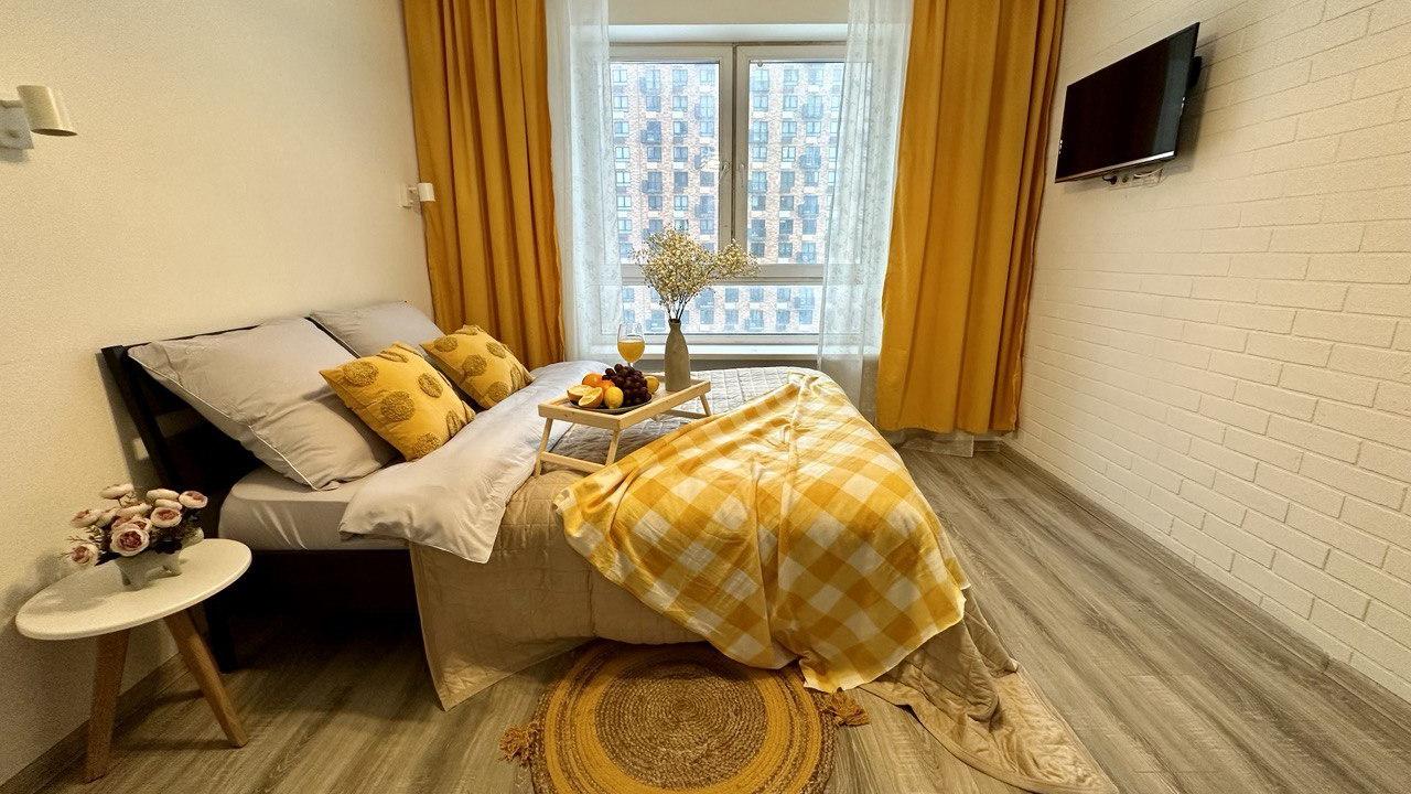 Реальные фото Апартаменты на улице Поляны 5А корпус 3