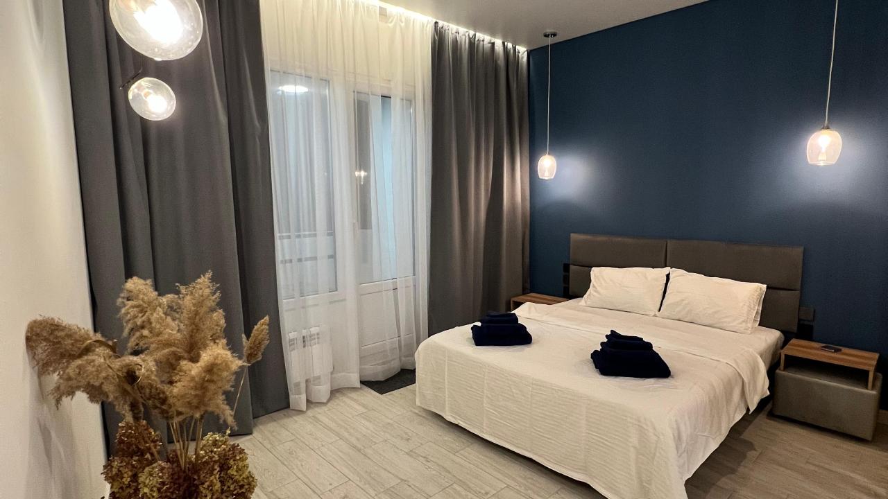 Real photos of Apartments in the historical center with a view of the embankment and the river