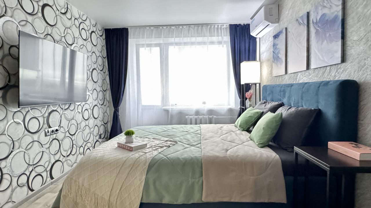 Real photos of Apartment with a panoramic view of the city and the park
