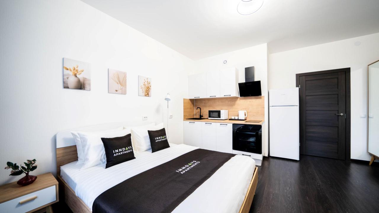 Реальные фото InnDays Apartments на улице Меридианная