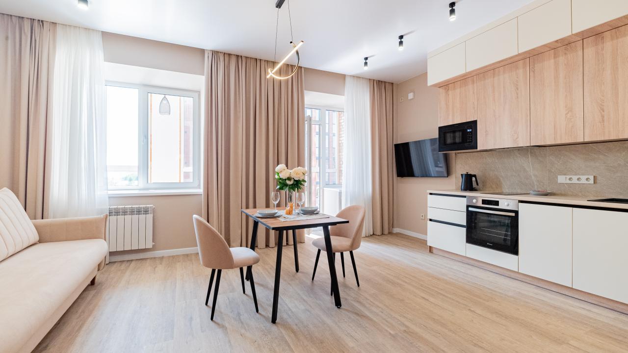 Real photos of Petrovsky apartments on Marina Tsvetaeva Street 36