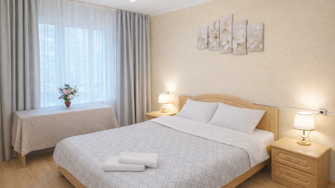 Real photos of Apartments on Molodogvardeyskaya street 215