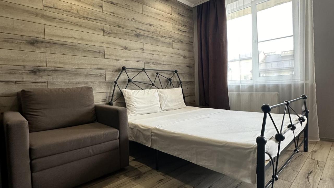 Real photos of Arkadia Apartments on 70/1 Shosseynaya Street, building 2