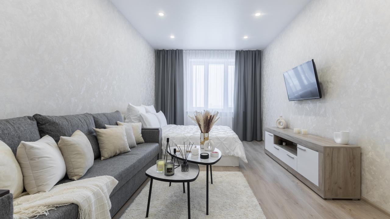 Реальные фото Апартаменты Комфорт на улице Аделя Кутуя 110Д