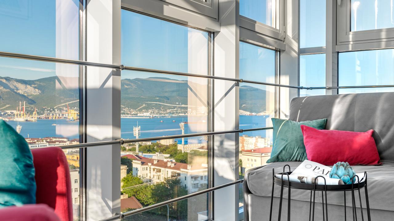 Real photos of UzorApart is a comfortable studio in the center with stunning sea views