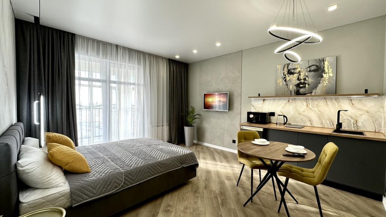 Real photos of Studio from the company Home Hotel on Pravdy, 2