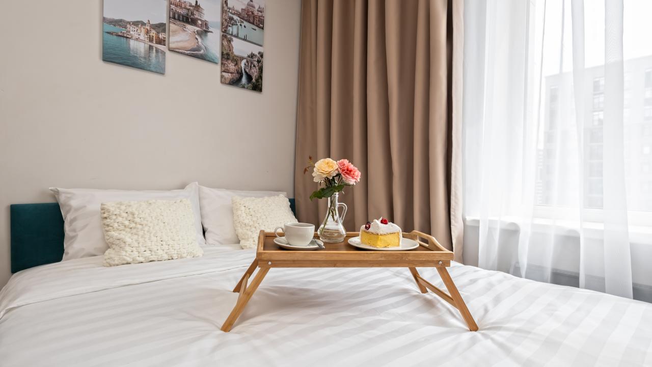 Real photos of Business class apartments in Onli residential complex