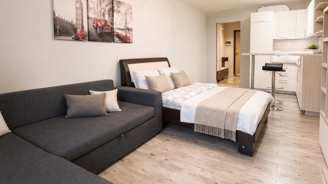 Real photos of Privi House apartment at 34 Lva Tolstogo Street