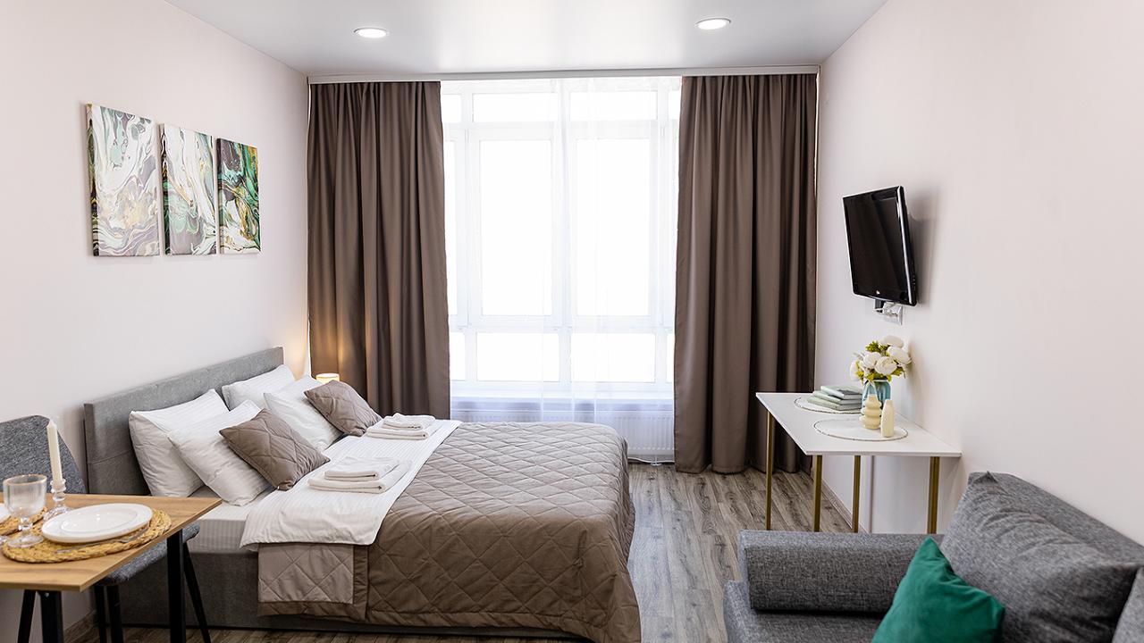 Real photos of Sibir House Apartment on 1A Bolshevistskaya Street