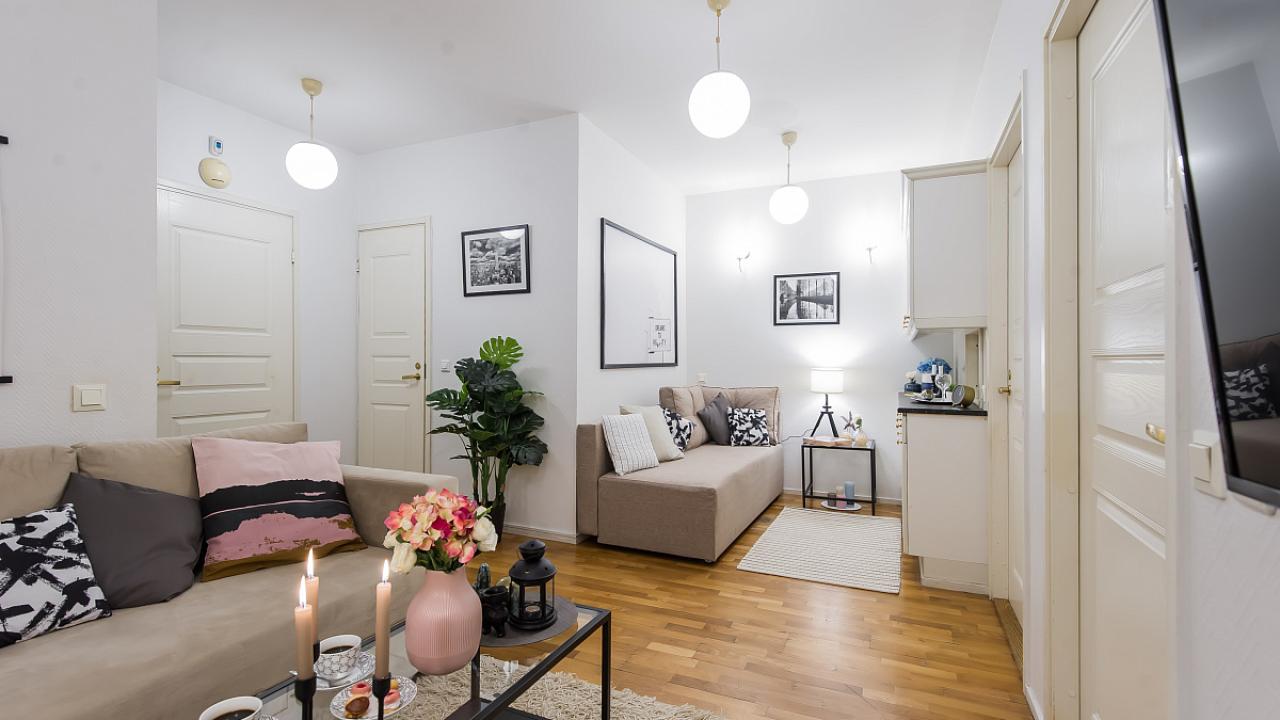 Реальные фото GMApartments (ДжиЭмАпартментс) на переулке Камергерский