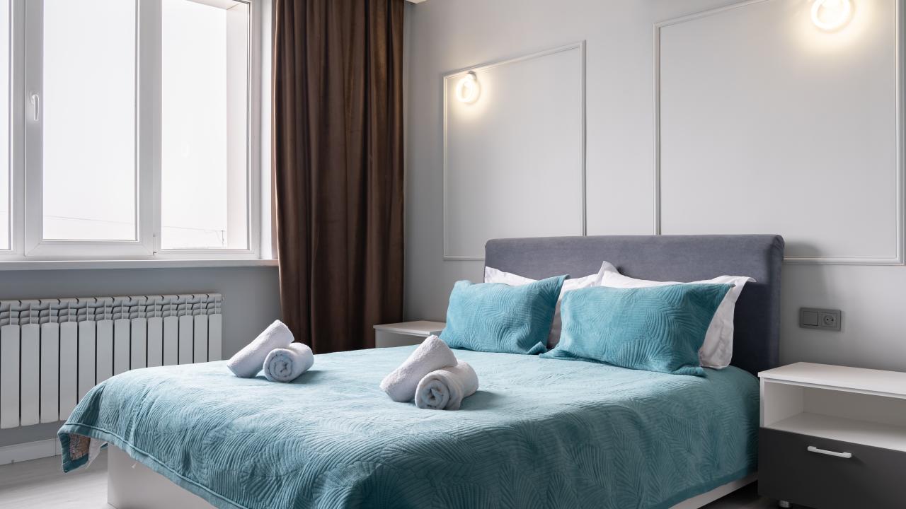 Реальные фото BG Apartments (БГ Апартментс) на улице Мукана Тулебаева 49/1