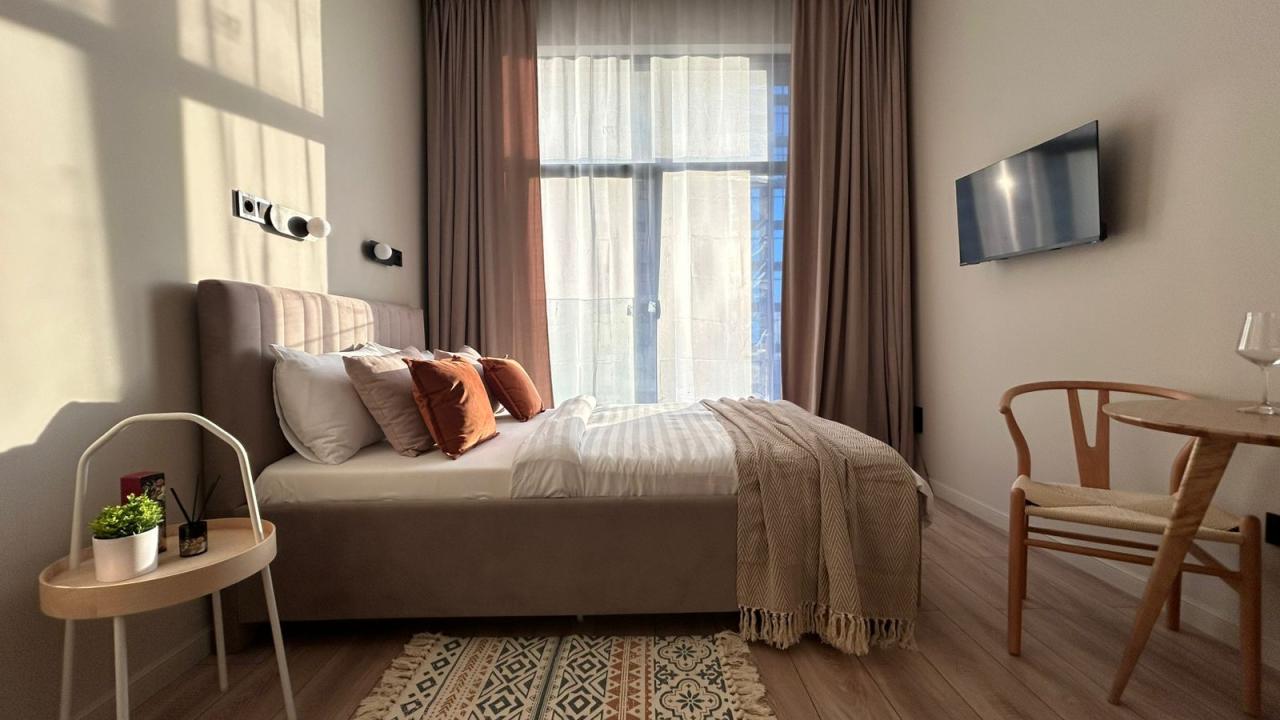 Real photos of New Scandinavian-style studio in the residential complex "Sorge 9"