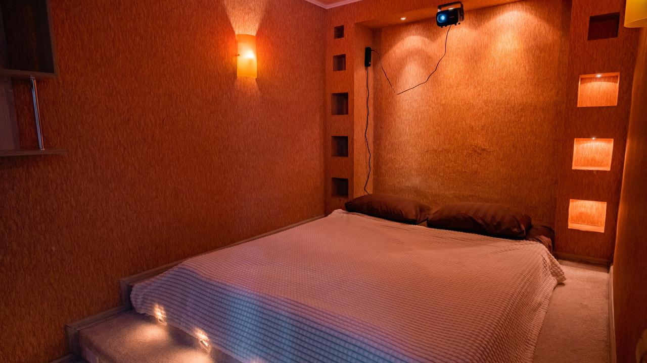 Real photos of Apartment with a projector in the city center