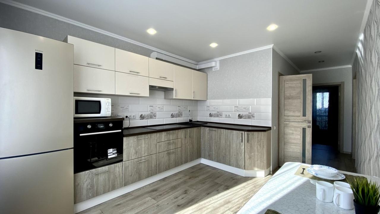 Real photos of Apartment from the Home Hotel company on the Brothers Khusainov, 2