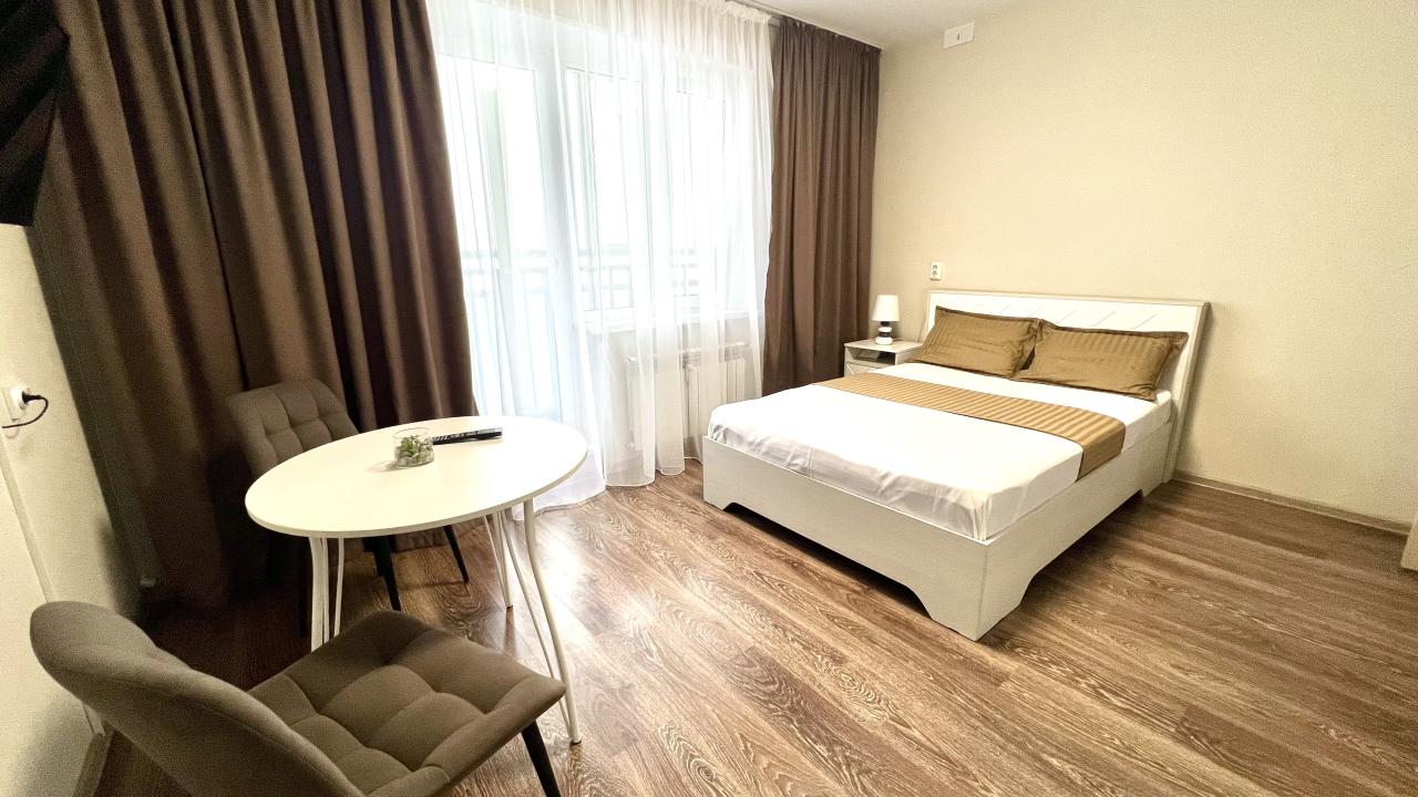 Real photos of Apartments in Akadem Riverside residential complex on Kashirin Brothers street 115