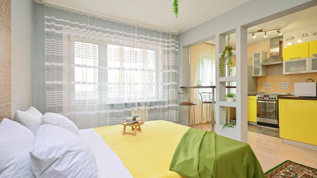Real photos of Comfortable 1-room apartment for 4 guests