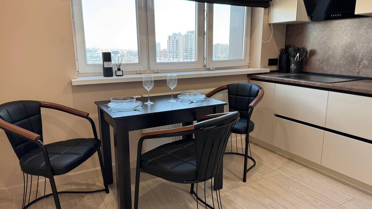 Real photos of Cozy apartment with a view of the Kazan Kremlin from the apartment on 43a Chetaeva street
