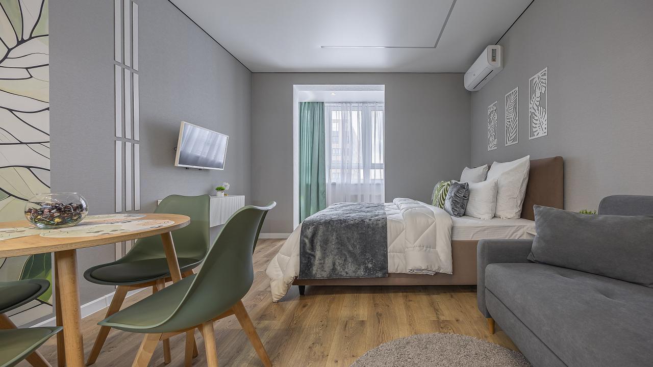 Real photos of Otelle Home apartments near Shchelkovsky Khutor Park