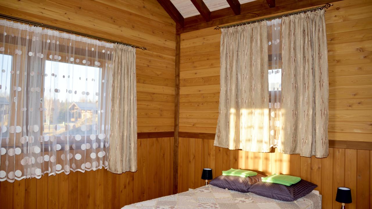 Real photos of Cottage B8 at the recreation center Novosti Park