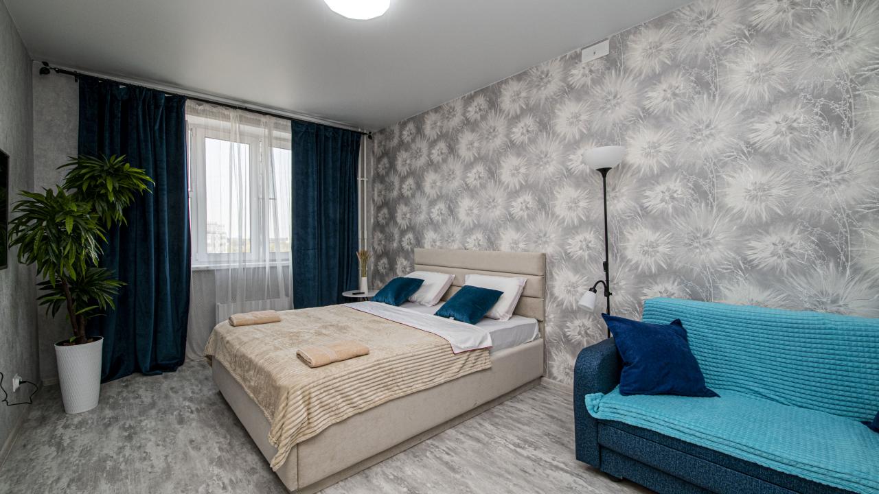 Real photos of apartments in a new building